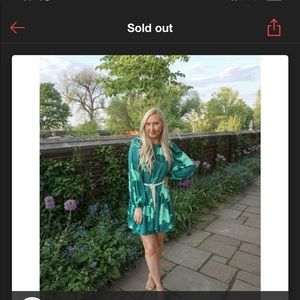 Long Sleeve Rope Belt Tiered Dress ALEXIS X Target